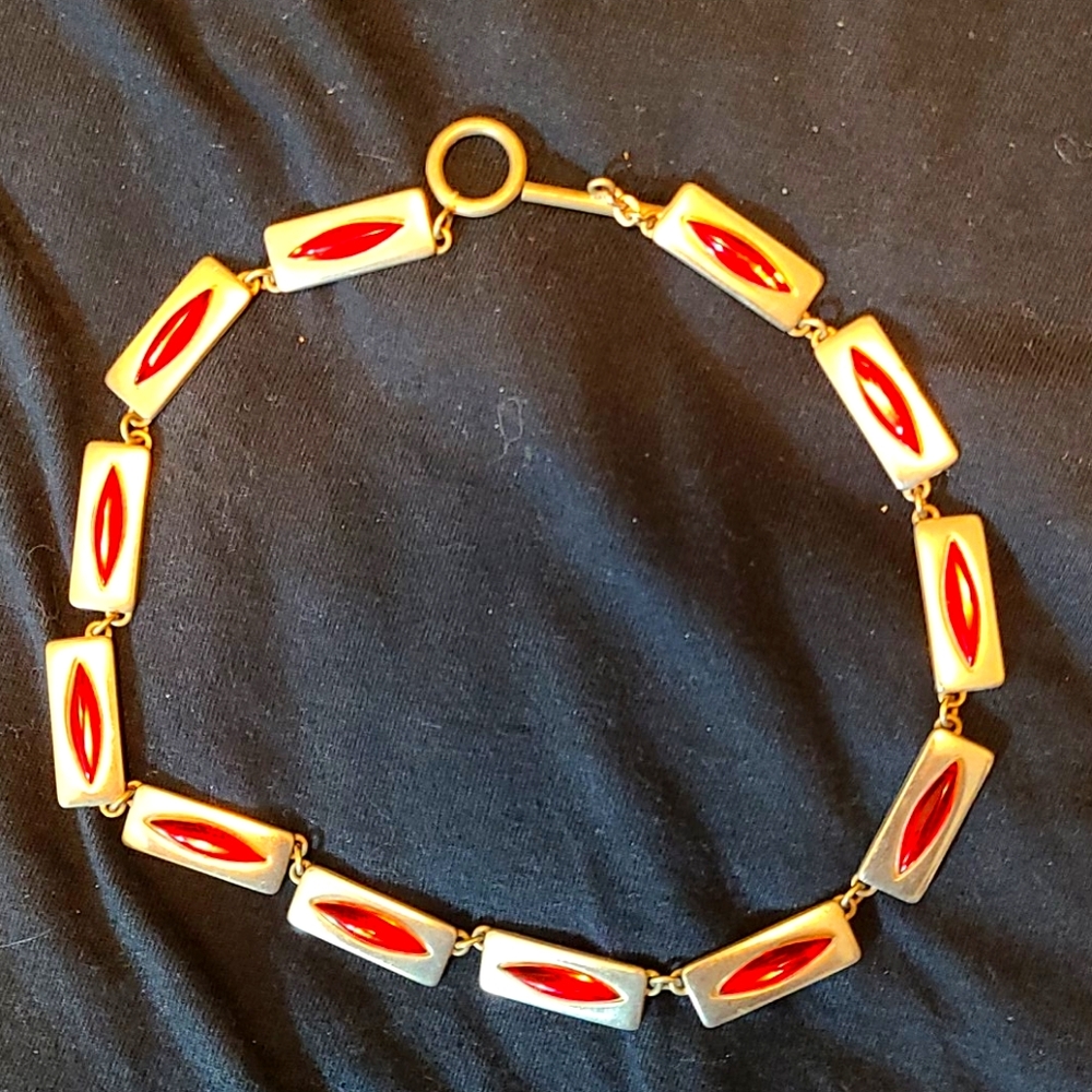 Jurgen Jenson pewter necklace